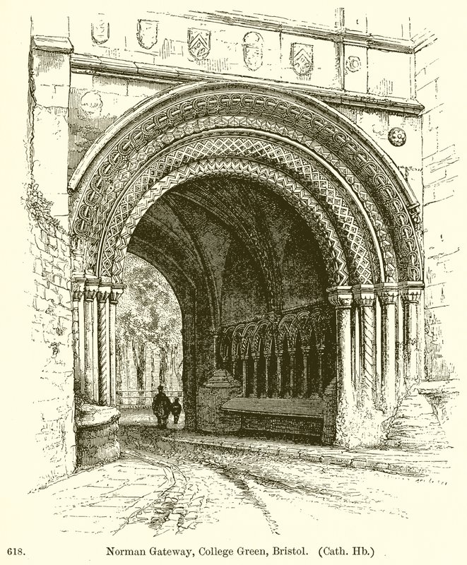 Norman Gateway, College Green, Bristol tekijältä English School