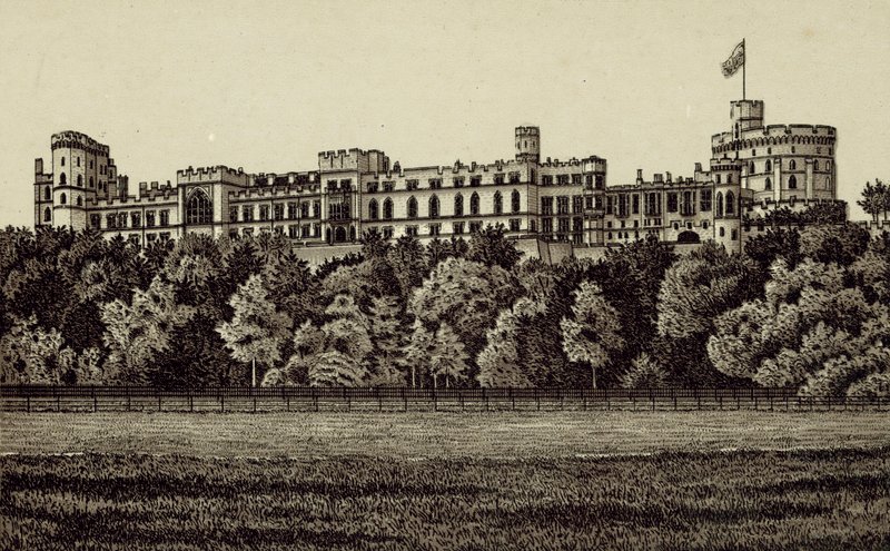 North Front, Windsorin linna tekijältä English School