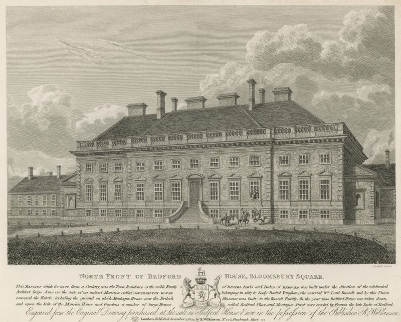 Bedford Housen pohjoisrintama, Bloomsbury Square, Lontoo tekijältä English School