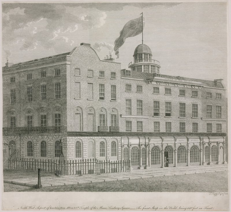 Lackingtonin luoteisosa, Allen & Cos -temppeli, Finsbury Square tekijältä English School
