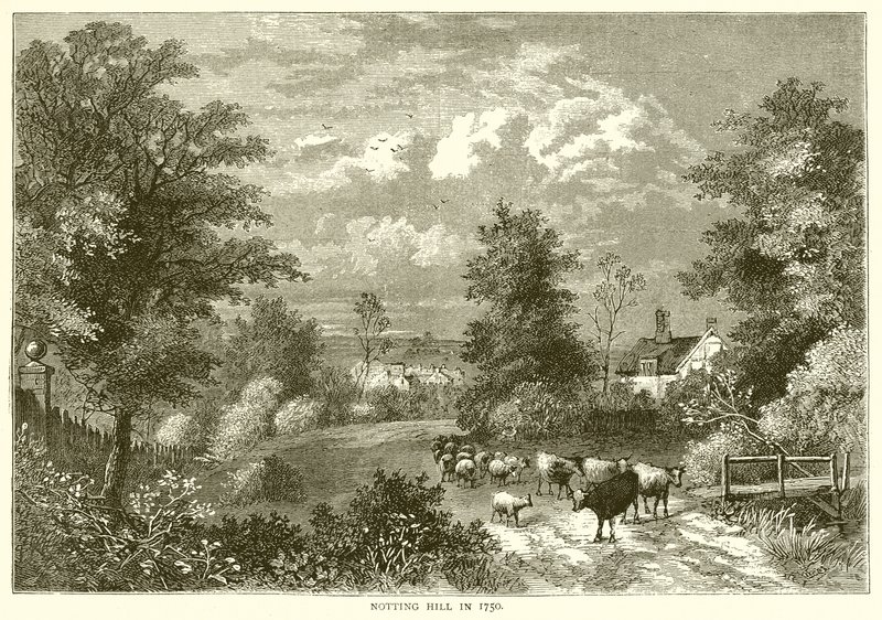 Notting Hill vuonna 1750 tekijältä English School