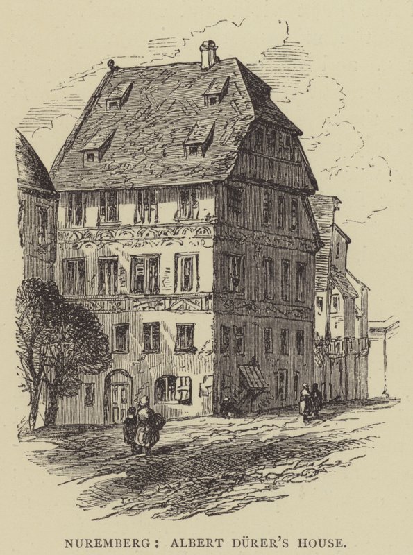 Nürnberg, Albert Durerin talo (kaiverrus) tekijältä English School