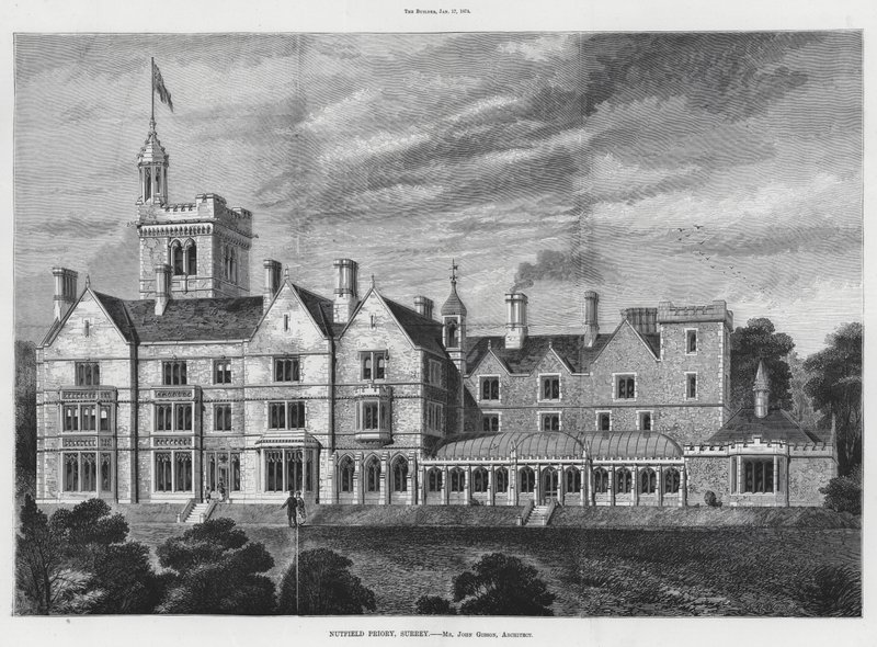 Nutfield Priory, Surrey (kaiverrus) tekijältä English School