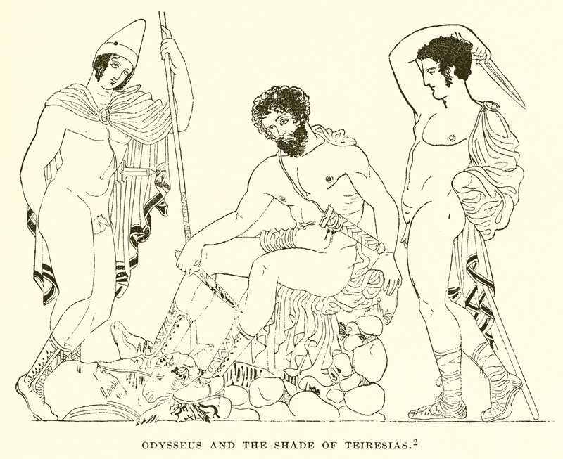 Odysseus ja Teiresiaksen varjo tekijältä English School