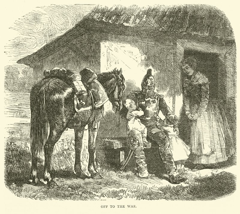 Sotaan, lokakuu 1870 tekijältä English School
