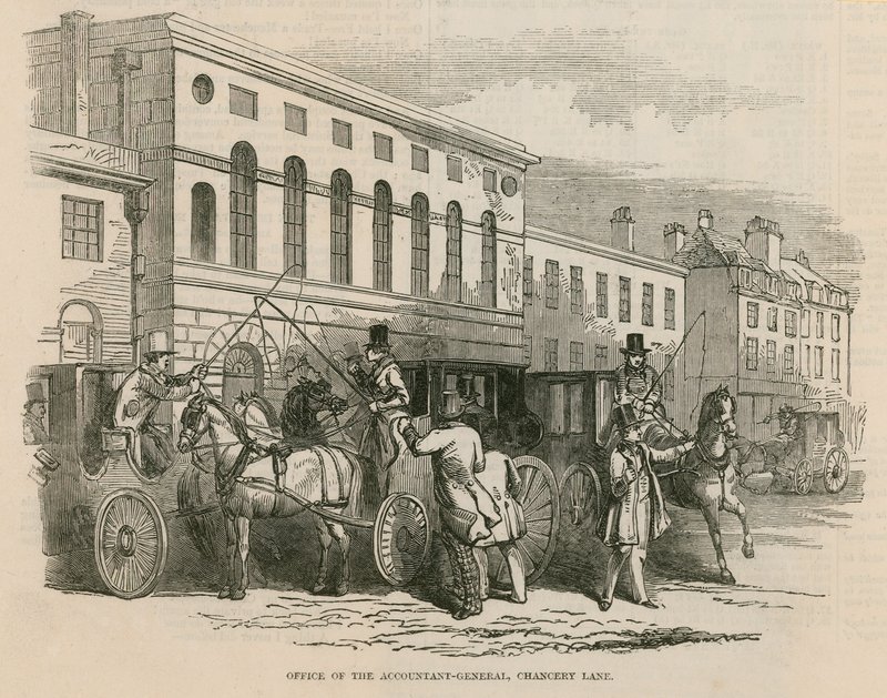 Kirjanpitäjän toimisto, Chancery Lane, Lontoo tekijältä English School