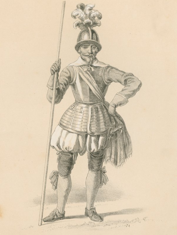 Pikemenin upseeri, 1650 tekijältä English School