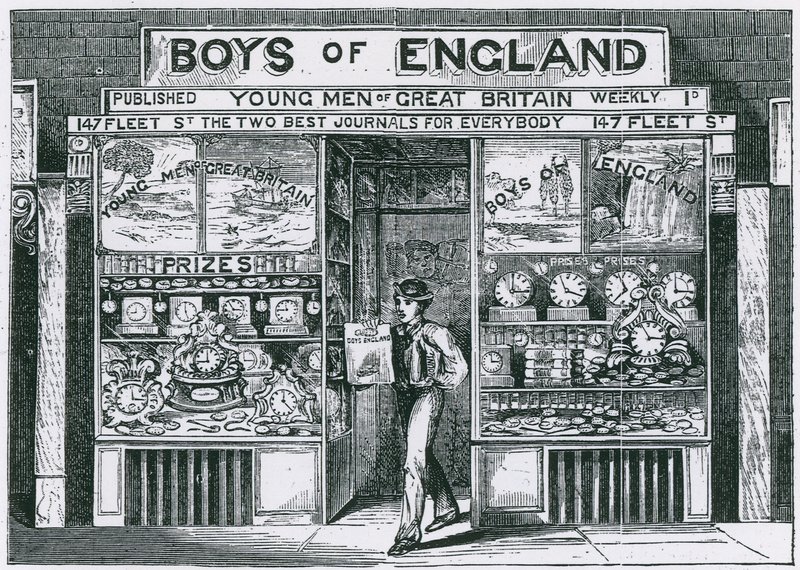 Boys of Englandin kustantajan Edwin J Brettin toimistot tekijältä English School