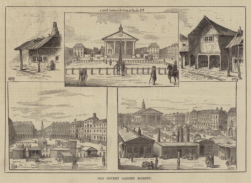 Old Covent Garden Market (kaiverrus) tekijältä English School