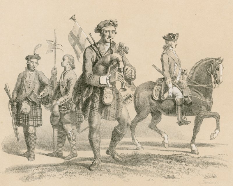 Old Highland Brigade ja Life Guardsman tekijältä English School
