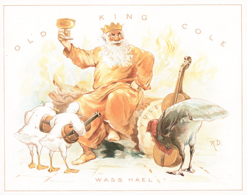 Old King Cole, joulukortti tekijältä English School