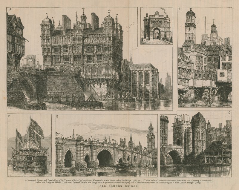 Old London Bridge tekijältä English School