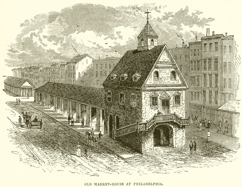 Old Market-House Philadelphiassa tekijältä English School