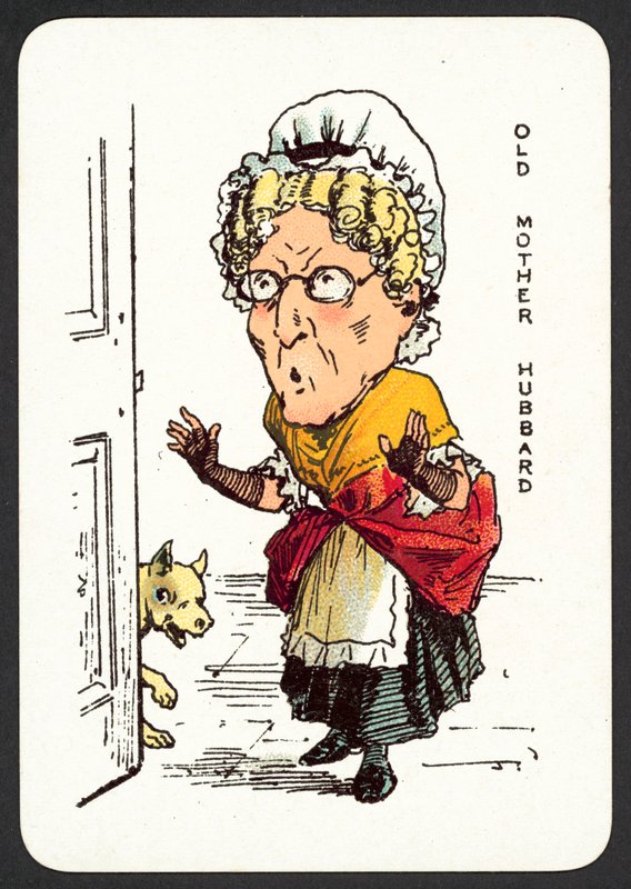 Old Mother Hubbard (väri litho) tekijältä English School