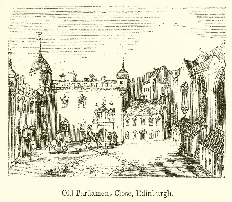 Old Parliament Close, Edinburgh tekijältä English School