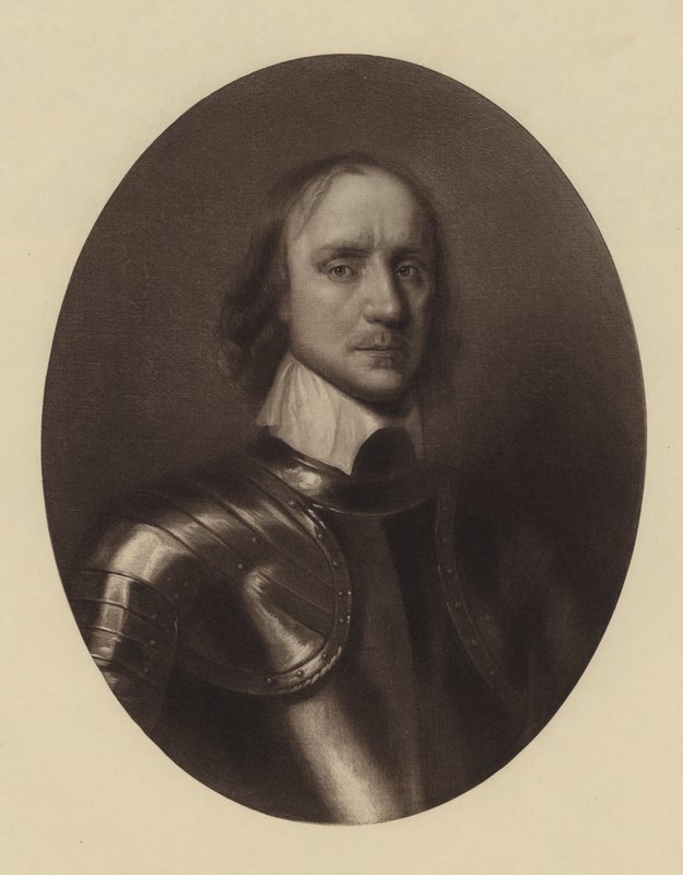 Oliver Cromwell (litografia) tekijältä English School