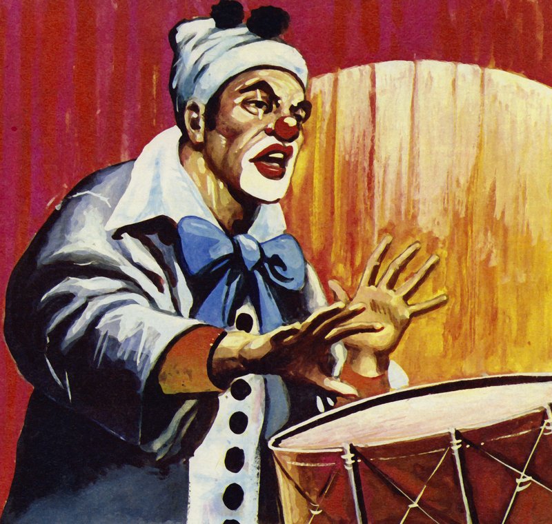 Yksi Caruson hienoimmista esityksistä oli pelle I Pagliacci -elokuvassa. tekijältä English School