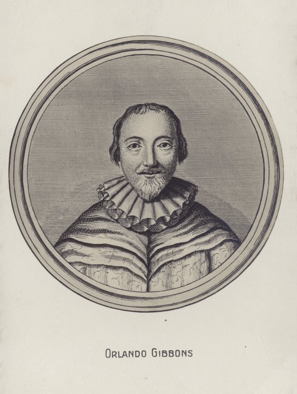 Orlando Gibbons, englantilainen englantilainen säveltäjä, virginalisti ja urkuri (1583-1625) tekijältä English School