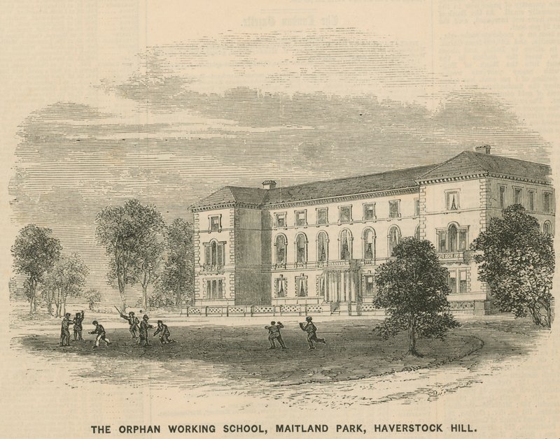 Orphan Working School, Maitland Parkissa, Haverstock Hillissä tekijältä English School