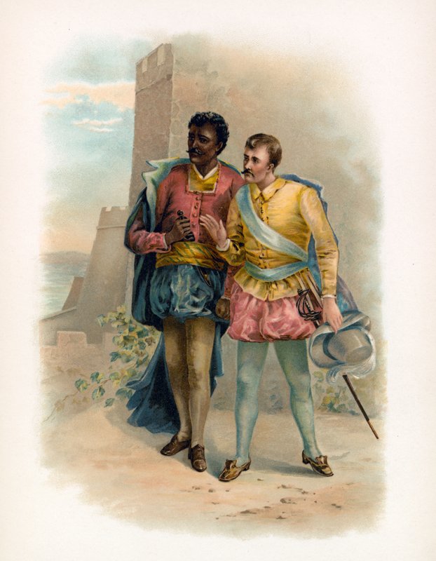 Othello ja Iago tekijältä English School