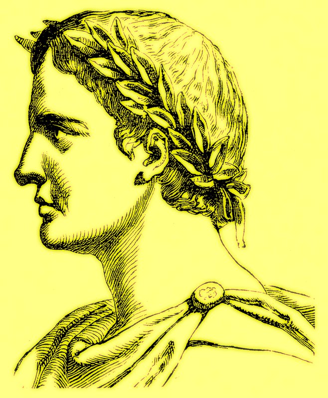 Ovidius Naso, kuvitus teoksesta The Illustrated History of the World, julkaistu noin 1880 (digitaalisesti paranneltu kuva) tekijältä English School