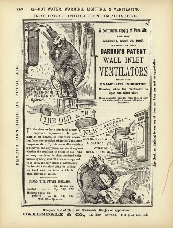 Sivu Arkkitehti-, Maanmittaus- ja Insinöörikokoelmasta 1892 tekijältä English School