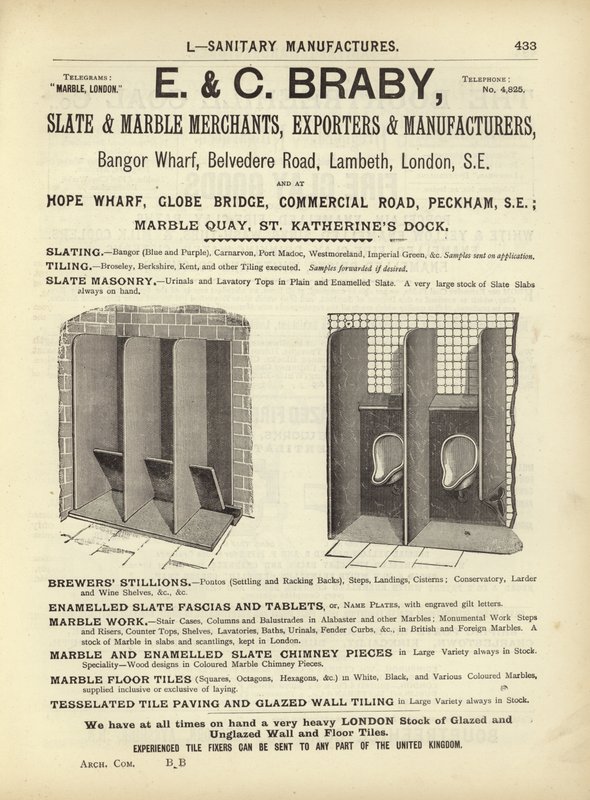 Sivu Arkkitehti-, Maanmittaus- ja Insinöörikokoelmasta 1892 tekijältä English School