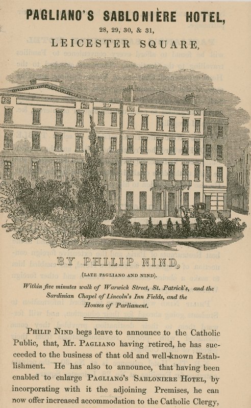 Paglianos Sablonniere Hotel, Leicester Square, Lontoo tekijältä English School