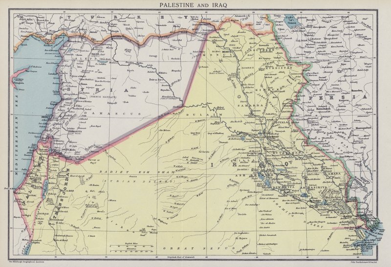 Palestiina ja Irak tekijältä English School