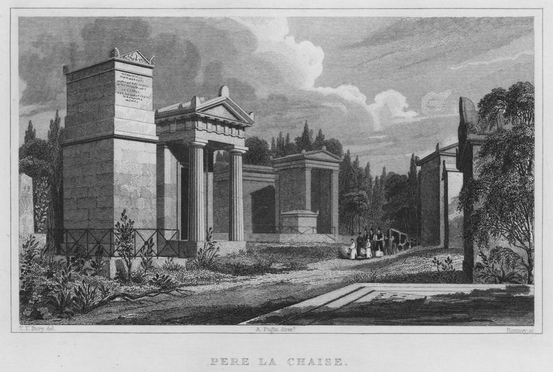 Paris, Pere La Chaise (kaiverrus) tekijältä English School