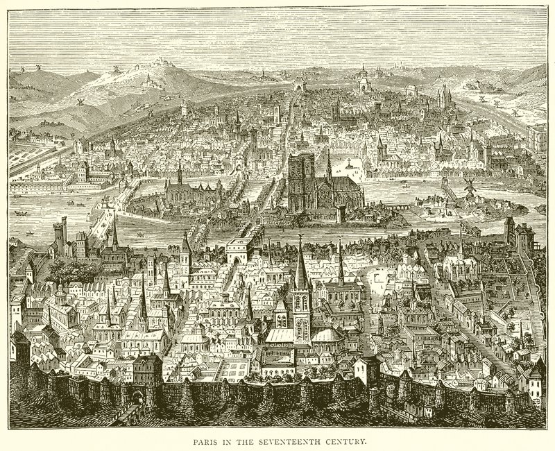 Pariisi 1700-luvulla tekijältä English School
