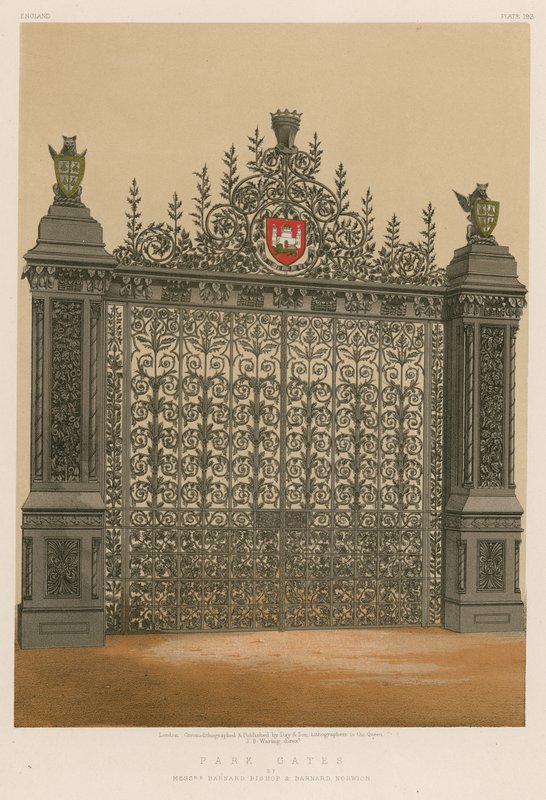 Park Gates, herrat Barnard Bishop ja Barnard, Norwich tekijältä English School