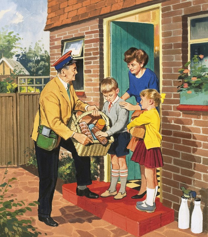 Näkemäsi ihmiset: Leipuri (guassi paperilla) tekijältä English School