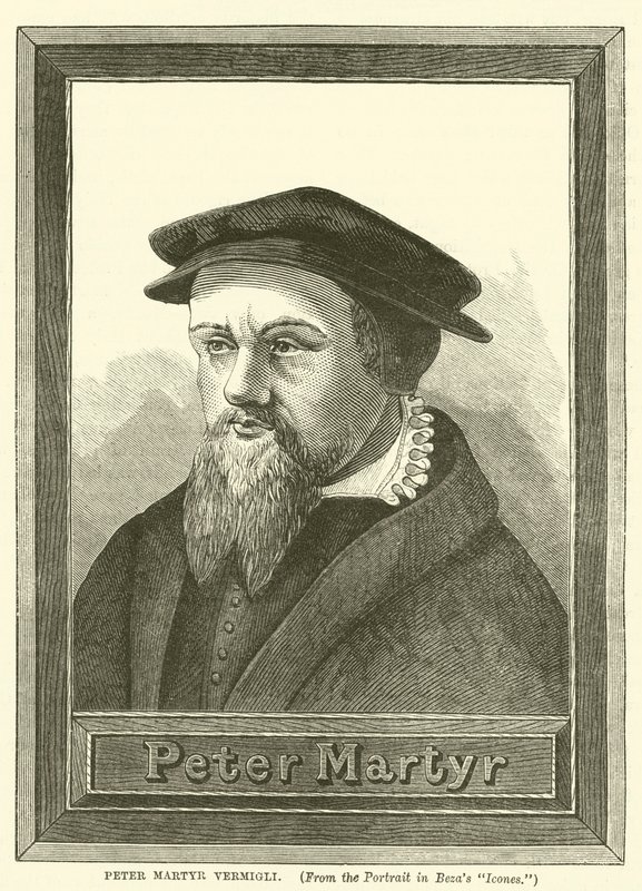 Peter Martyr Vermigli (kaiverrus) tekijältä English School