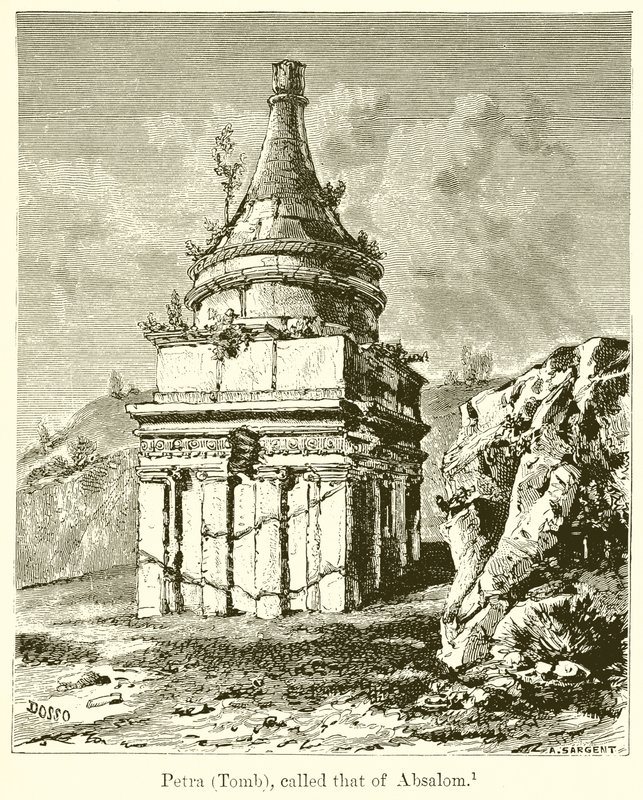 Petra (hauta), nimeltään Absalomin hauta tekijältä English School
