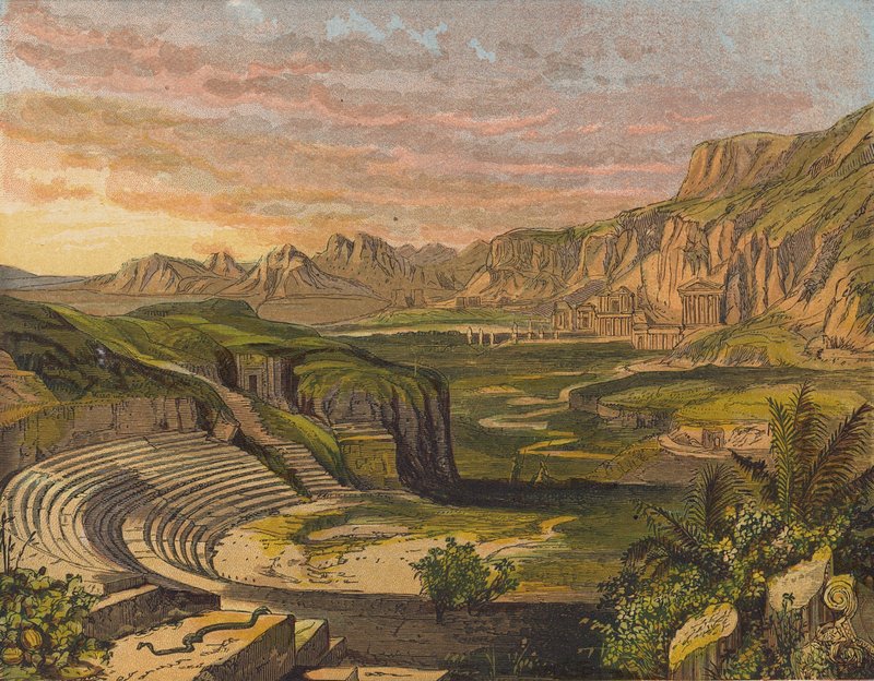 Petra, Jordania (värilitro) tekijältä English School