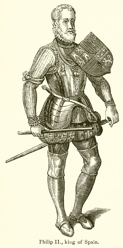 Philip II, Espanjan kuningas tekijältä English School