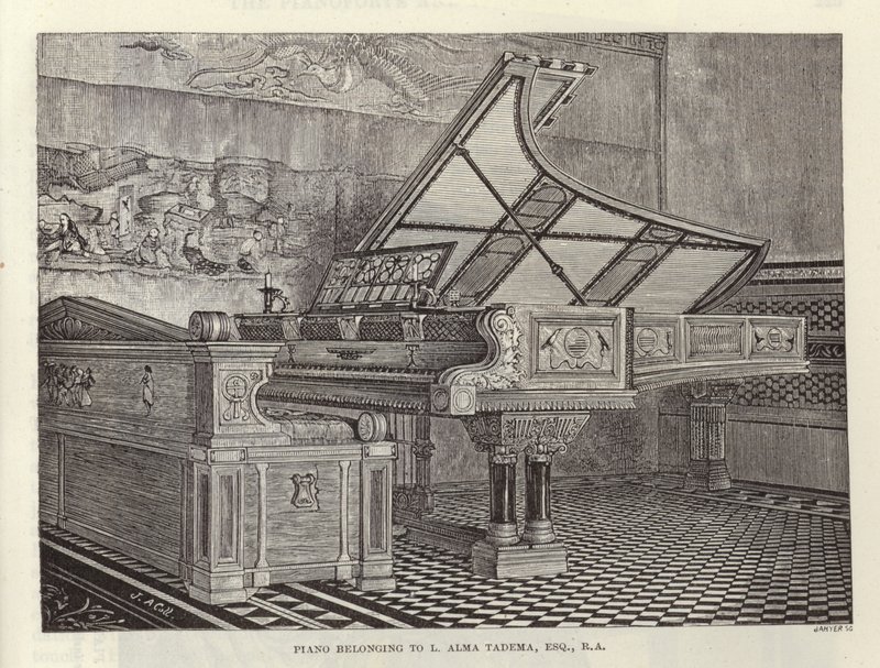 Lawrence Alma-Tademan piano tekijältä English School