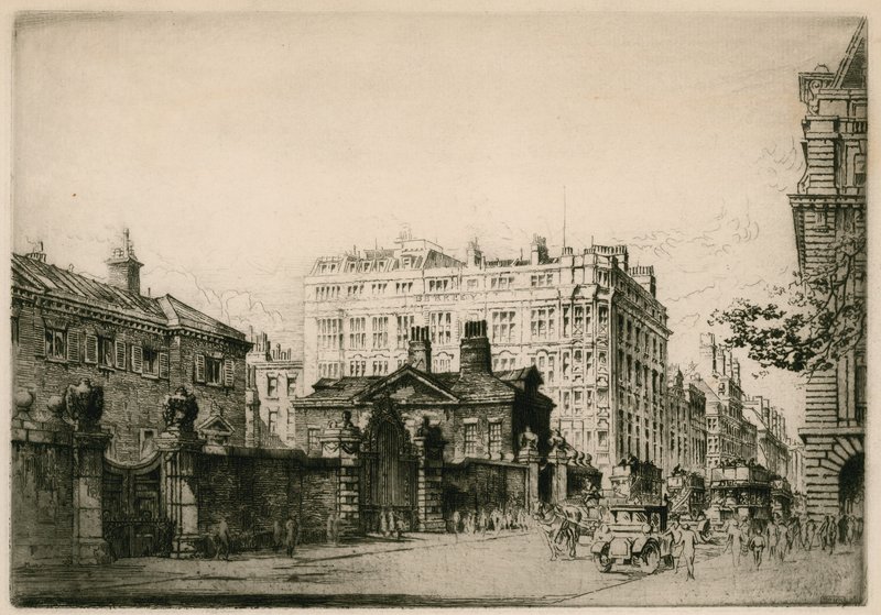Piccadilly ja Devonshire House, Lontoo tekijältä English School