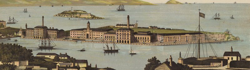 Plymouth: The Royal William Victualing Yard (väri litho) tekijältä English School