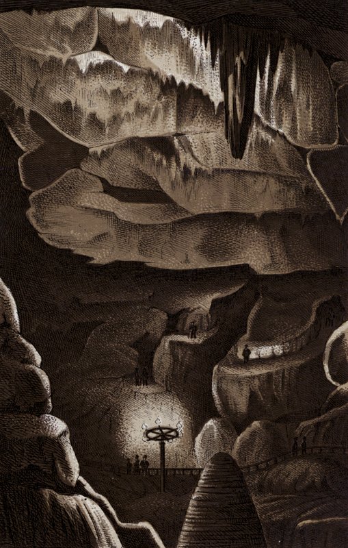 Pools Cavern (litho) tekijältä English School