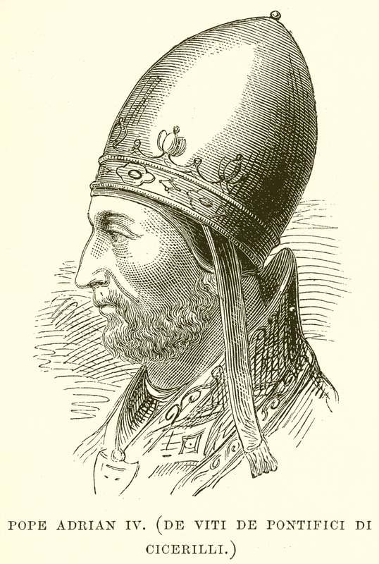 Paavi Adrianus IV. (De Viti De Pontifici Di Cicerilli) tekijältä English School