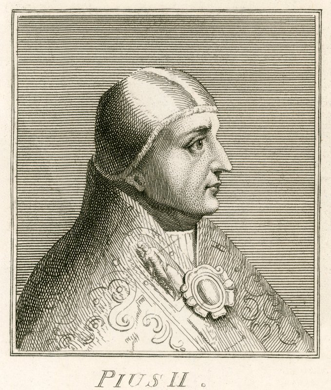 Paavi Pius II tekijältä English School