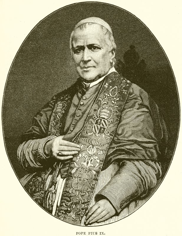 Paavi Pius IX tekijältä English School