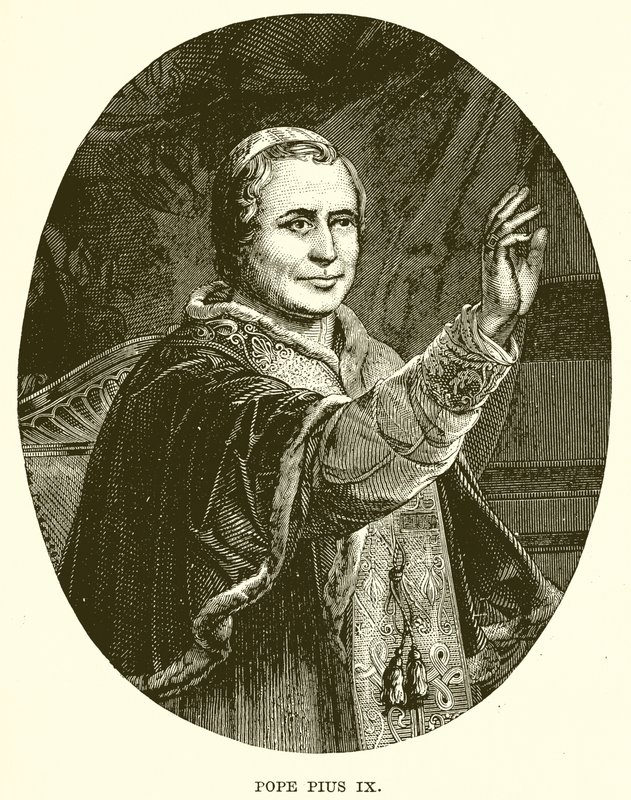 Paavi Pius IX tekijältä English School