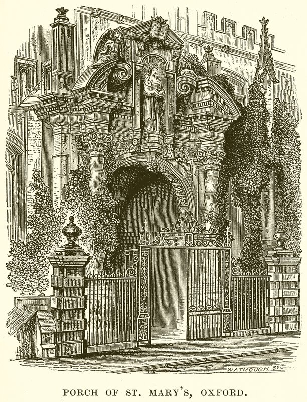 St. Marysin kuisti, Oxford tekijältä English School
