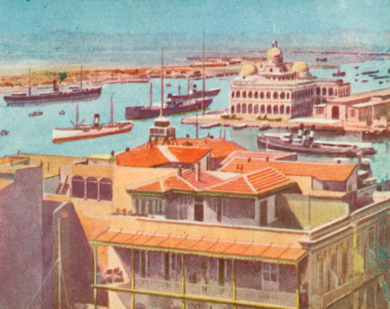 Port Said (värilitografia) tekijältä English School
