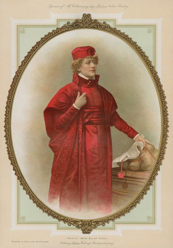 Portia, neiti Ellen Terry tekijältä English School