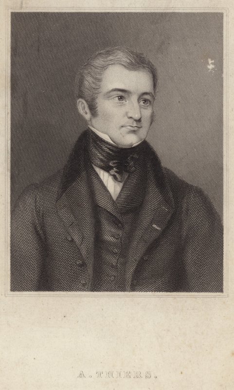 Adolphe Thiersin muotokuva tekijältä English School