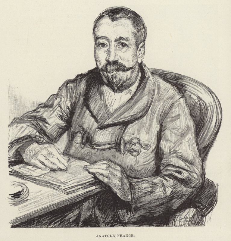 Anatole Francen muotokuva tekijältä English School